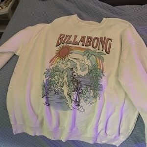 VINTAGE billabong OVERSIZED SWEATSHIRT SIZE L